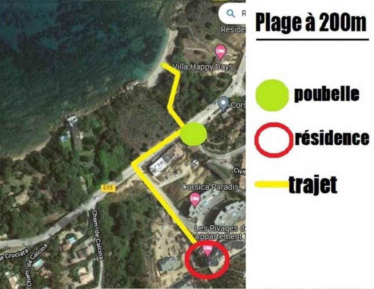Les Rivages De Stagnola T3 Vue Et Montagne 200m Climatise Apartment