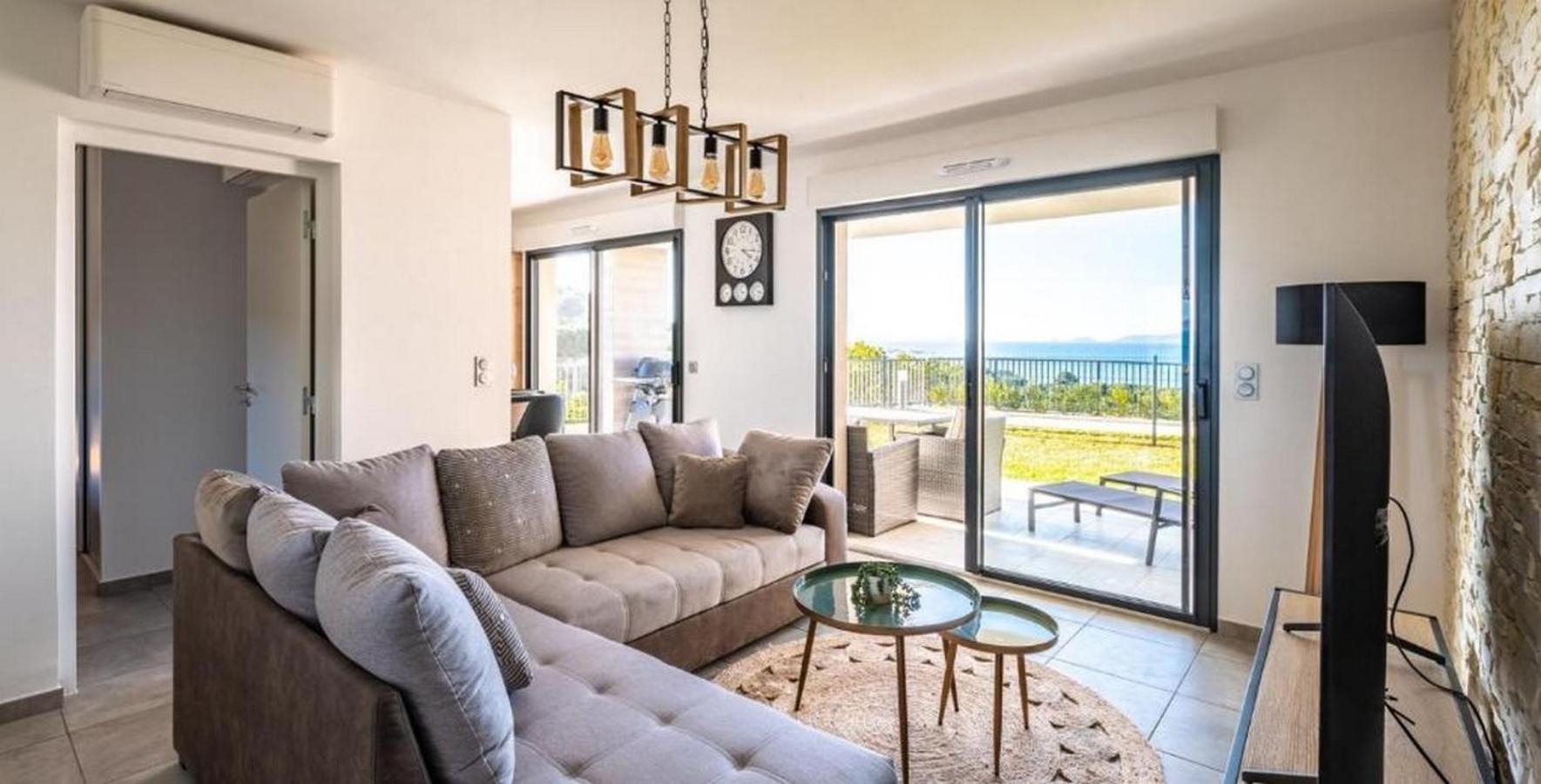 Apartment Les Rivages De Stagnola T3 Vue Et Montagne 200m Climatise Pietrosella